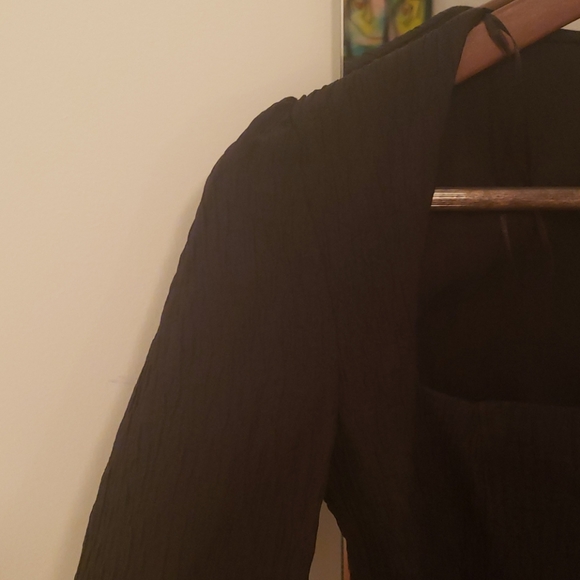 Zara black textured bodysuit - Picture 5 of 7